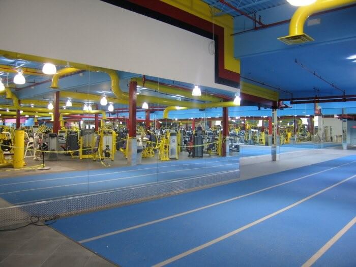 Blue Mats with Mirrors